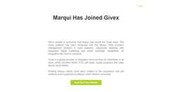 Desktop Screenshot of marqui.com