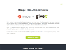 Tablet Screenshot of marqui.com